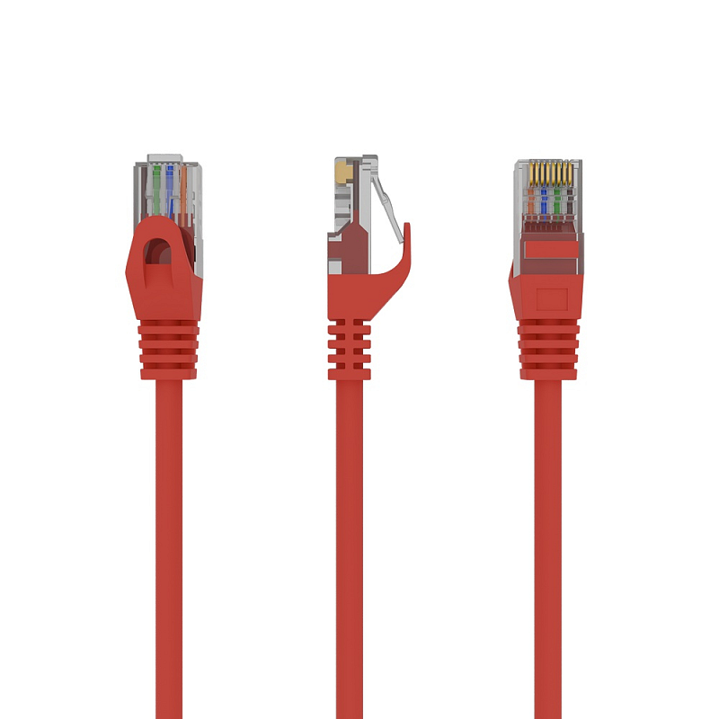 Gembird PP6U-1M Netzwerkkabel Rot Cat6 U/UTP (UTP)