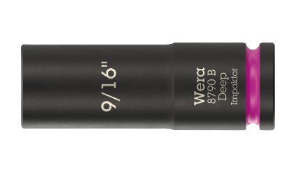 Wera 05005569001 Steckschlüsseleinsatz Steckschlüsselbuchse Schwarz, Pink