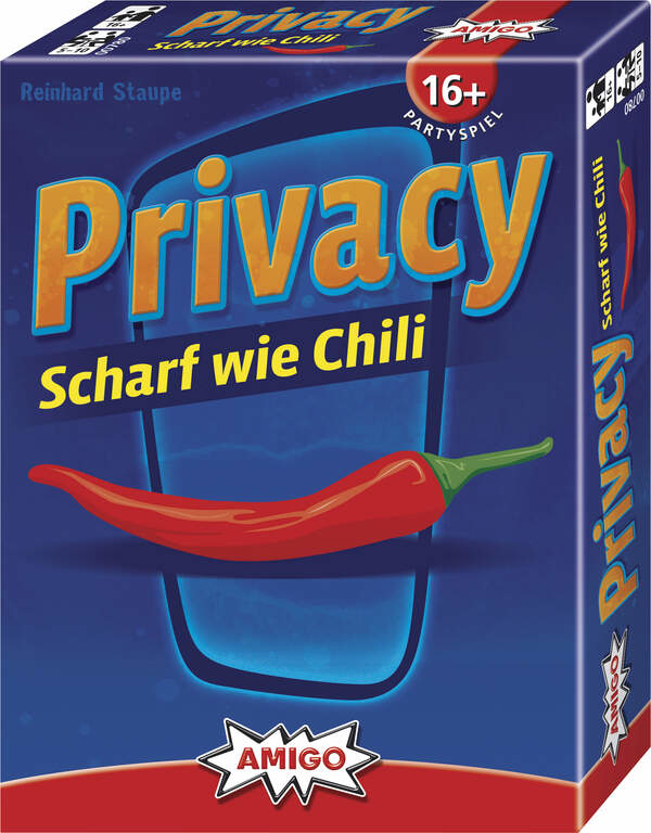 Amigo 780 Privacy - Scharf wie Chili 45 min Kartenspiel Taktisch