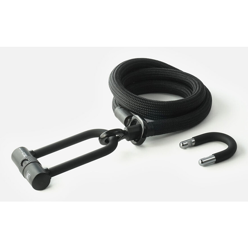 tex-lock Eyelet Schwarz 1600 mm Kabelschloss