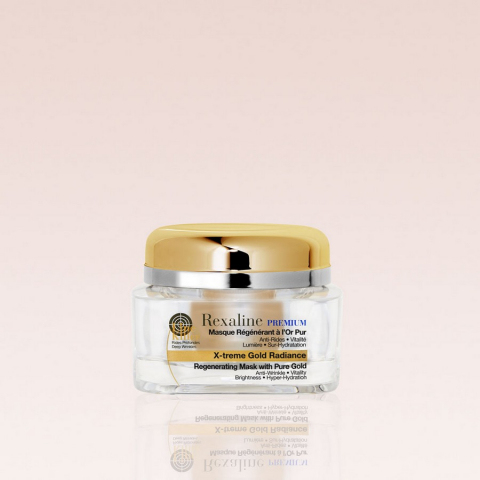 Rexaline X-treme Gold Radiance Reinigungsmaske Frauen 50 ml