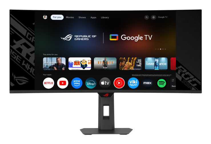 ASUS ROG Strix OLED XG34WCDMTG Computerbildschirm 86,4 cm (34") 3440 x 1440 Pixel UltraWide Quad HD QD-OLED Schwarz