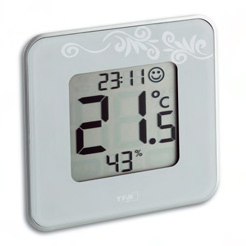 TFA-Dostmann 30.5021.02 Digitale Wetterstation Weiß
