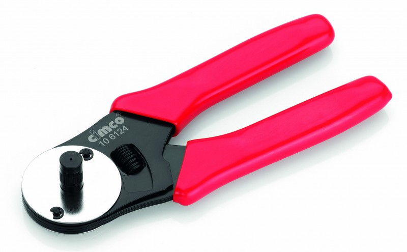 Cimco 106126 Kabel-Crimper Crimpwerkzeug Schwarz, Rot