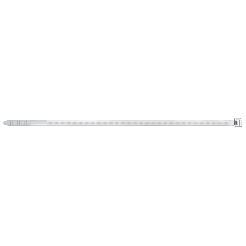 Fischer 87485 Kabelbinder Leiter-Kabelbinder Nylon Transparent 100 Stück(e)