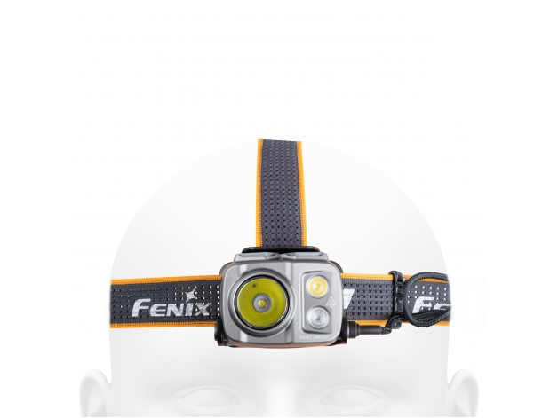 Fenix HP25R V2.0 Taschenlampe Schwarz, Gelb Stirnband-Taschenlampe LED