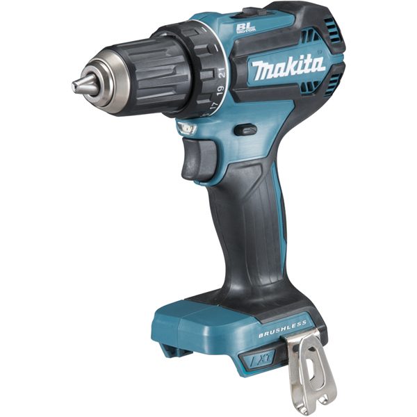 Makita DDF485ZJ Bohrmaschine 1900 RPM Ohne Schlüssel 1,7 kg Schwarz, Blau