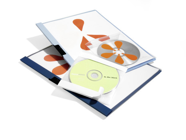 Durable 521019 CD-Hülle Schutzhülle Transparent