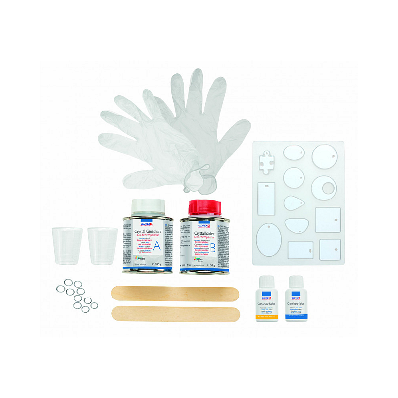GLOREX 6 2101 520 Töpferei-/ Modellier-Material Complete kit Mehrfarbig