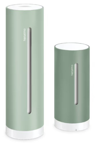 Netatmo NWS-M-EC Digitale Wetterstation Mintfarbe Wechselstrom/Batterie WLAN