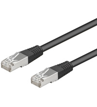 Goobay 95618 Netzwerkkabel Schwarz 25 m Cat5e