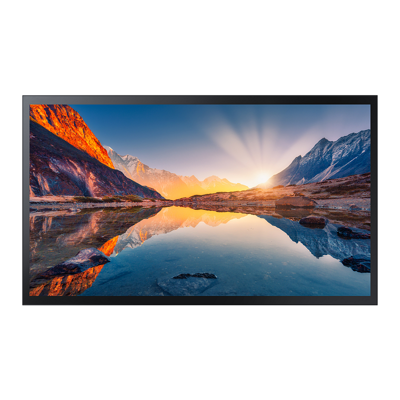 Samsung QM32R-T Digital Signage Flachbildschirm 81,3 cm (32") LCD WLAN 400 cd/m² Full HD Schwarz Touchscreen Tizen 4.0