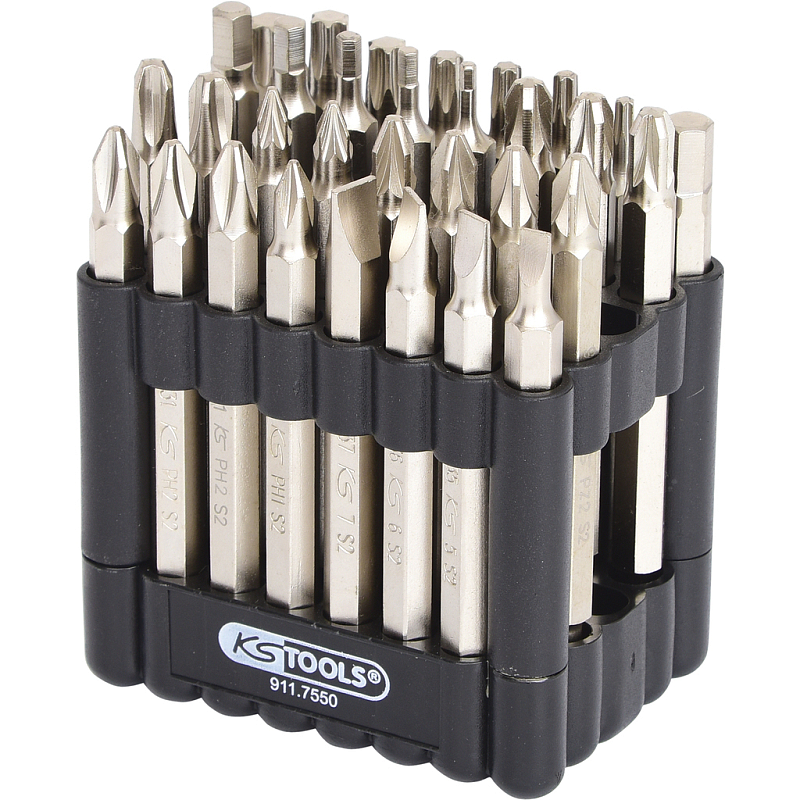 KS Tools 911.7550 Schraubenziehereinsatz 32 Stück(e)
