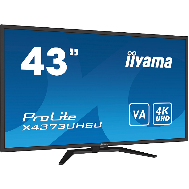 iiyama ProLite X4373UHSU-B1 Computerbildschirm 108 cm (42.5") 3840 x 2160 Pixel 4K Ultra HD Schwarz