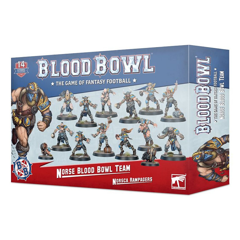 Games Workshop Norse-Team für Blood Bowl: Norsca Rampagers