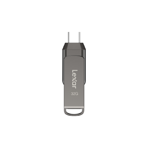 Lexar JumpDrive LJDD400032G-BNQNG USB-Stick 32 GB USB Typ-C 3.2 Gen 1 (3.1 Gen 1) Grau