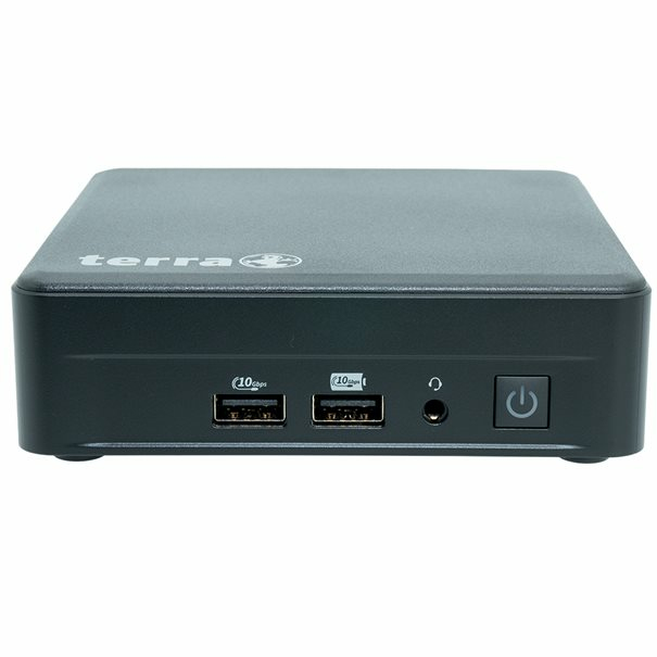 TERRA 1000023 PC/Workstation Intel® Core™ i5 i5-1340P 16 GB DDR4-SDRAM 500 GB SSD Windows 11 Pro Mini PC Mini-PC Schwarz