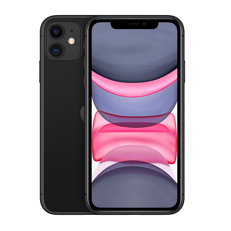 Apple iPhone 11 15,5 cm (6.1") Dual-SIM iOS 14 4G 64 GB Schwarz
