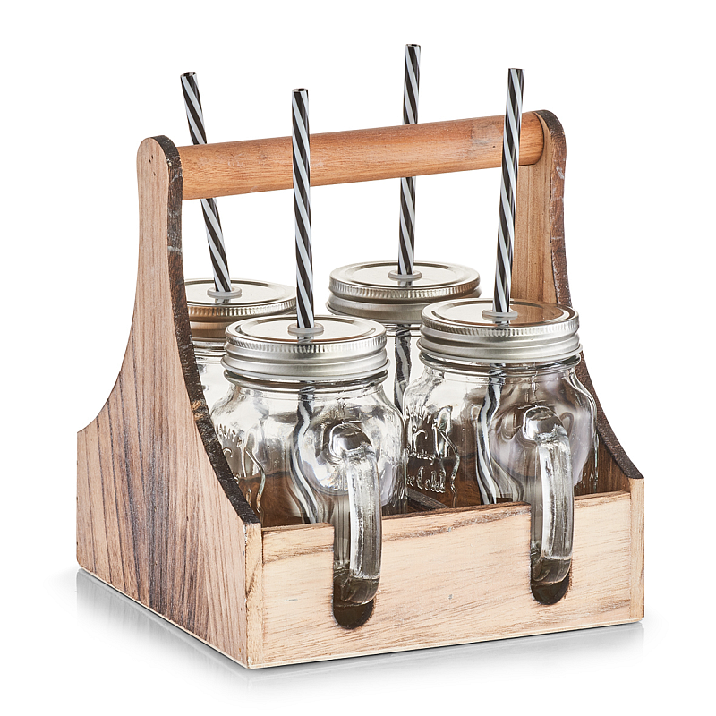 Zeller Present 19746 Trinkgeschirr-Set Transparent Glas