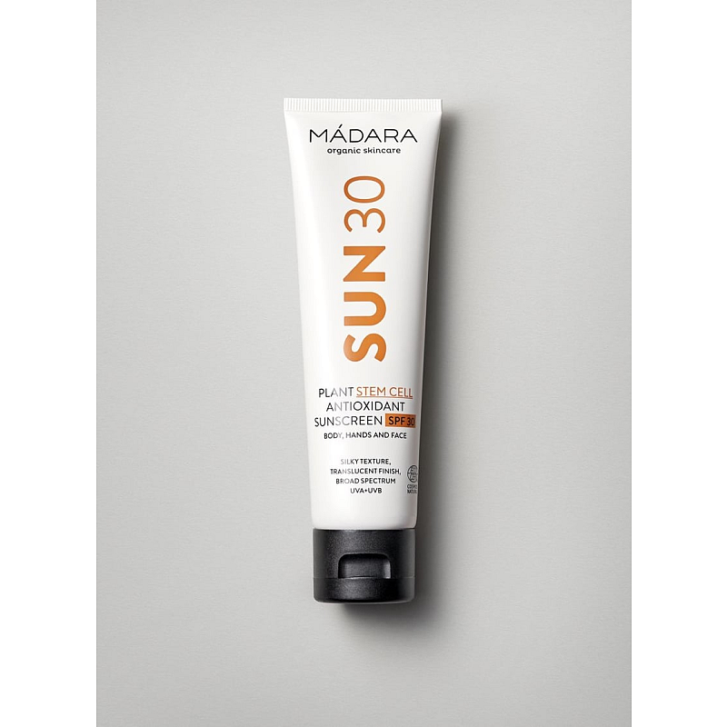 MÁDARA Cosmetics Plant Stem Cell Antioxidant Body Sunscreen SPF30 Sonnenschutzcreme Körper 30 Erwachsene