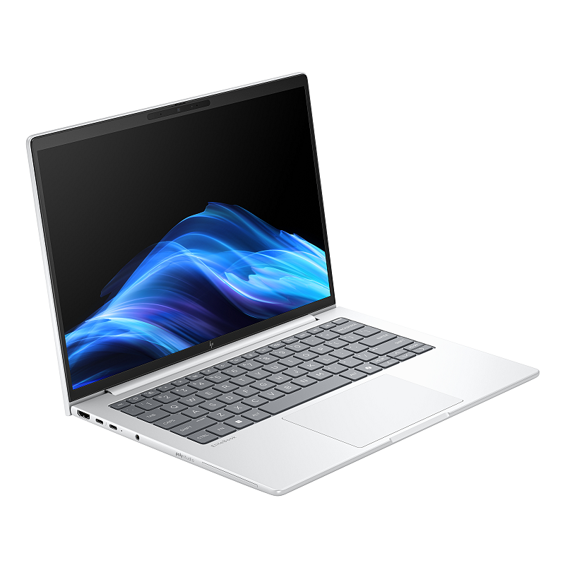HP EliteBook 8 G1a AMD Ryzen AI 5 230 Laptop 35,6 cm (14") WUXGA 16 GB DDR5-SDRAM 512 GB SSD Wi-Fi 7 (802.11be) Windows 11 Pro AI PC Silber
