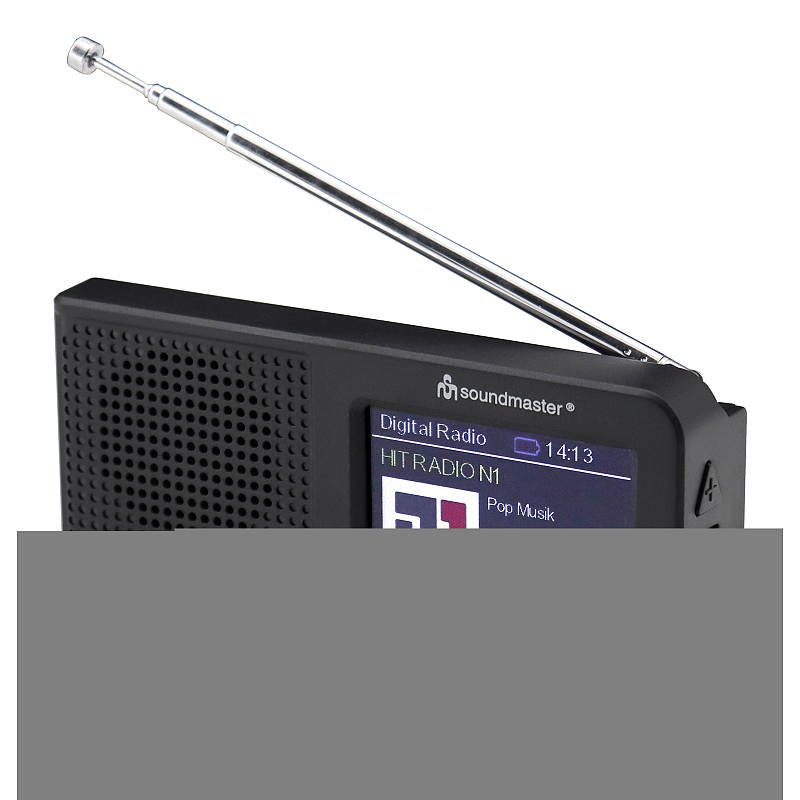 Soundmaster DAB175SW Radio Tragbar Analog & Digital Schwarz