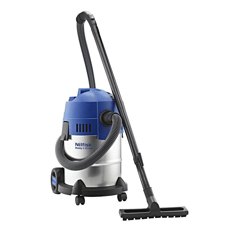 Nilfisk Buddy II 18 Inox Schwarz, Edelstahl 18 l 1200 W