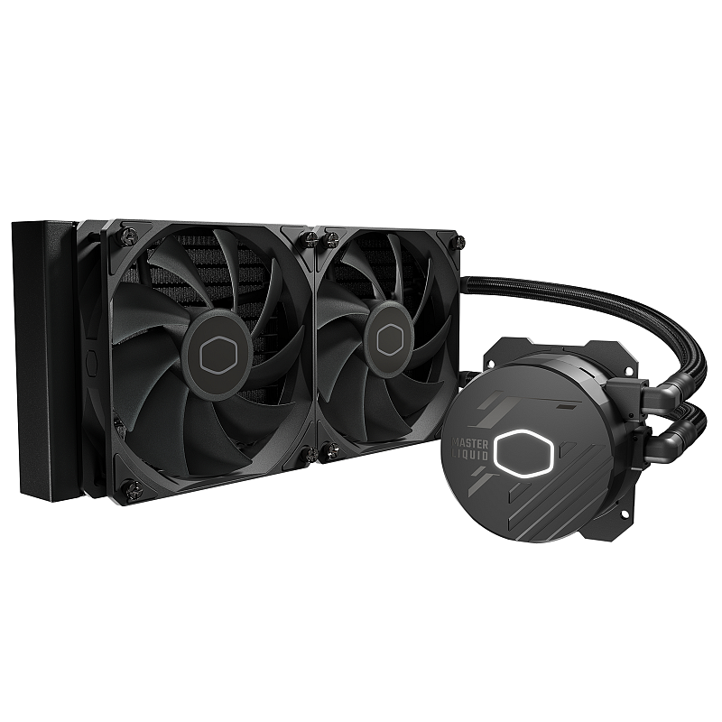 Cooler Master MasterLiquid 240L Core Prozessor Flüssigkeitskühlung 12 cm Schwarz