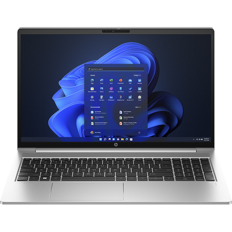 HP ProBook 455 G10 AMD Ryzen™ 7 7730U Laptop 39,6 cm (15.6") Full HD 32 GB DDR4-SDRAM 1 TB SSD Wi-Fi 6E (802.11ax) Windows 11 Pro Silber