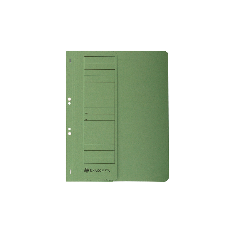 Exacompta 351625B Sammelmappe Karton Grün A4
