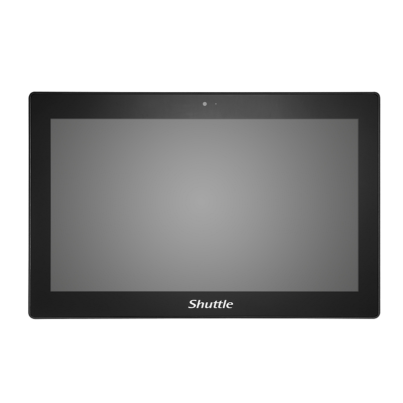 Shuttle All-In-One Panel PC Barebone P15WL01-i5 blau, 15.6" Multi-Touch-Screen, i5-8365UE, 2xLAN, IP65, lüfterlos, 24/7 Dauerbetrieb