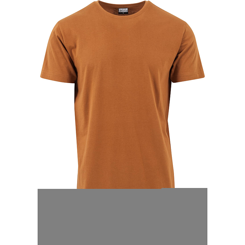 Urban Classics Shaped Long Tee T-Shirt Rundhals Kurzärmel Baumwolle