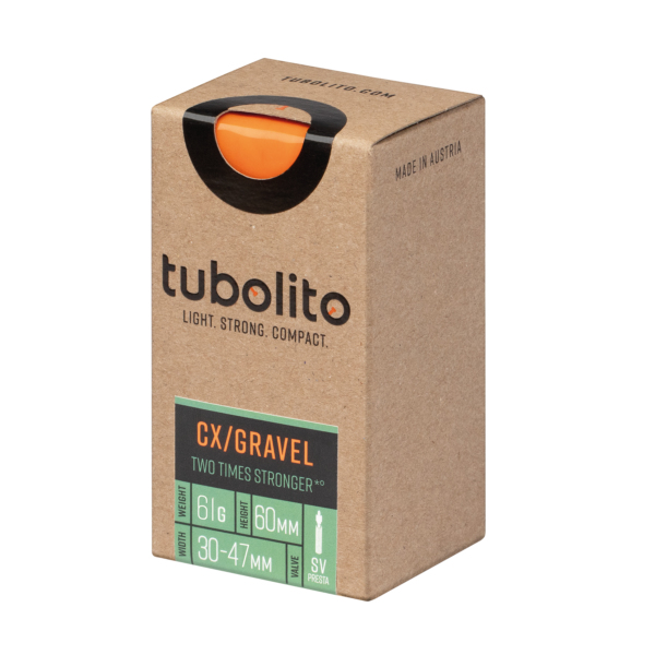 Tubolito Tubo-CX/Gravel Fahrradschlauch Schrader-Ventil 30 - 47 mm
