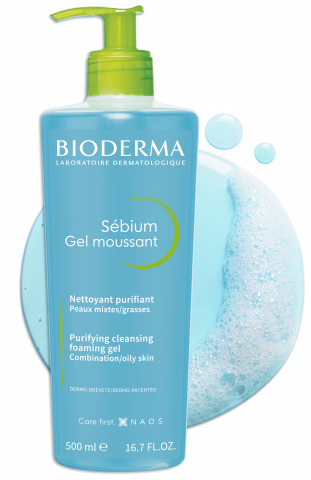 Bioderma Sébium Foaming Gel 200 ml Duschgel Frauen Körper & Gesicht
