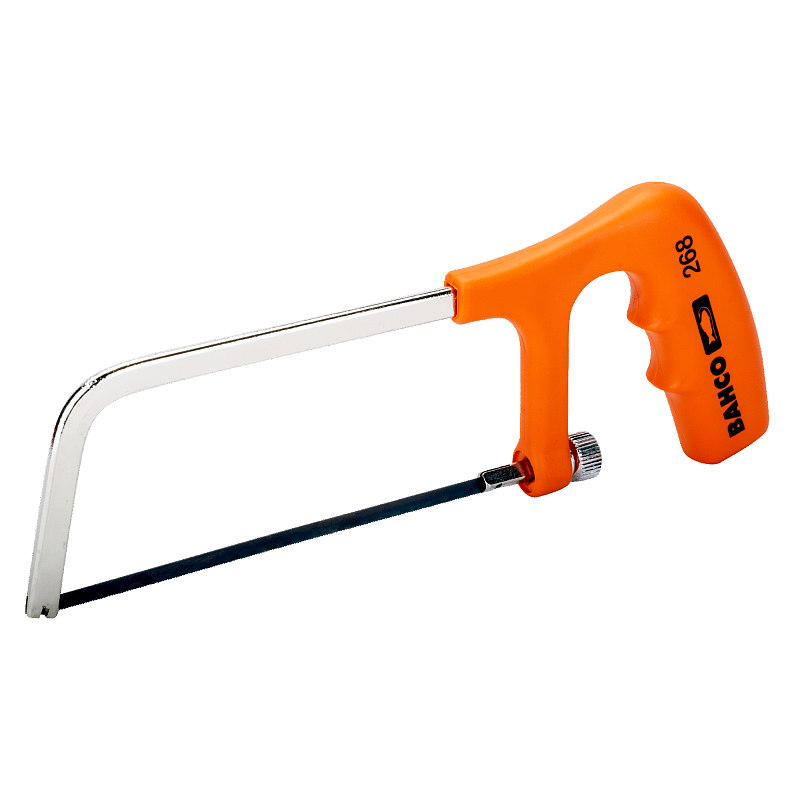 Bahco Mini-Bügelsägen mit Stahlrahmen und Fiberglas-Griff, 150 mm