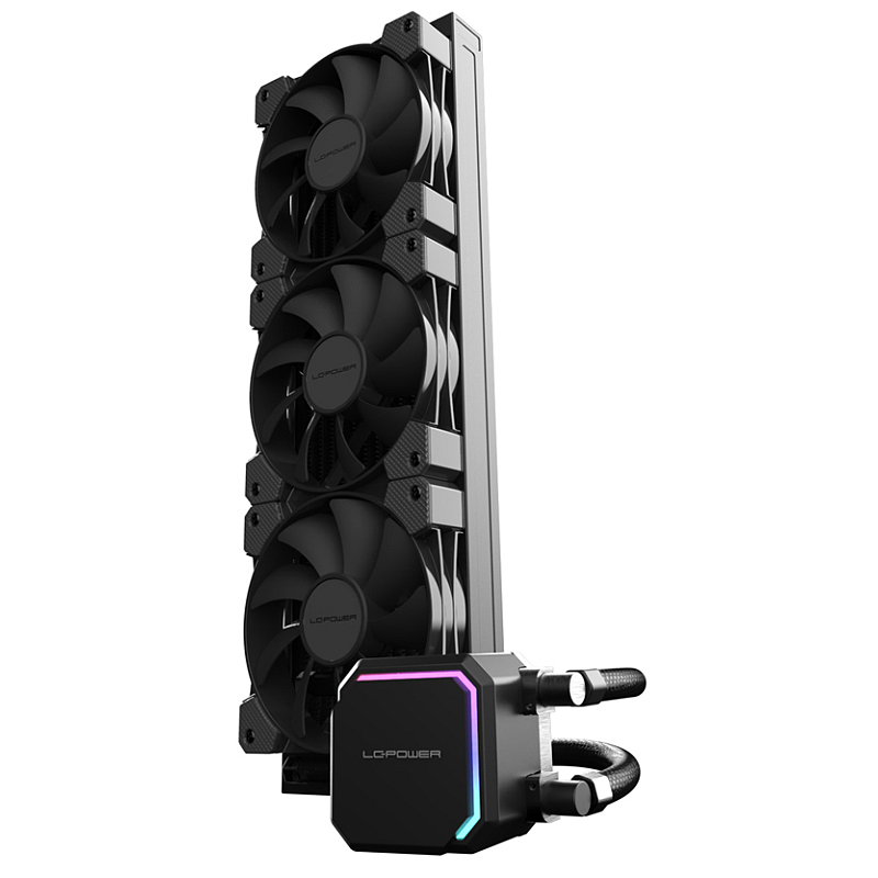 LC-Power LC-CC-360-B Computerkühlsystem Prozessor All-in-One-Flüssigkeitskühler 12 cm Schwarz