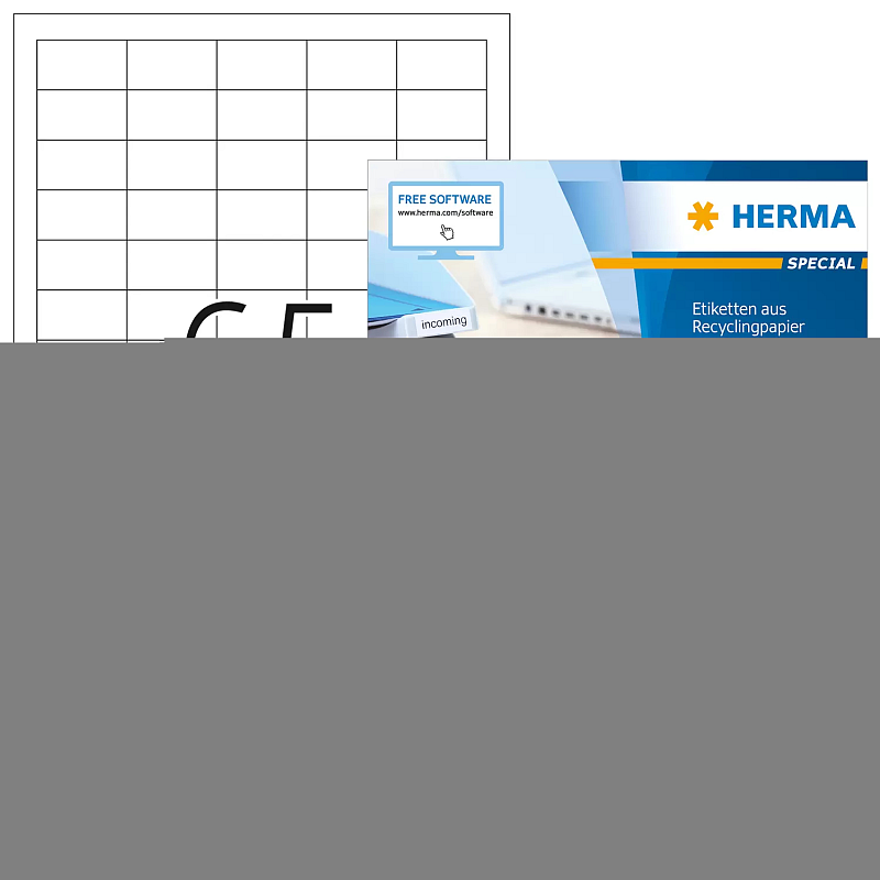 HERMA 10725 Druckeretikett Weiß Selbstklebendes Druckeretikett