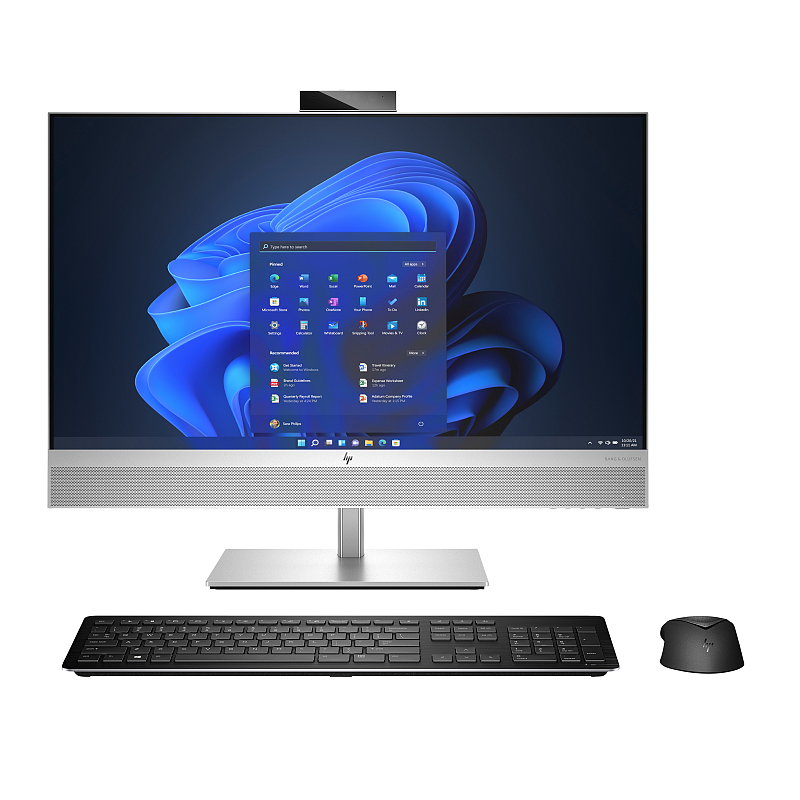 HP EliteOne 870 G9 Intel® Core™ i5 i5-14500 68,6 cm (27") 2560 x 1440 Pixel All-in-One-PC 16 GB DDR5-SDRAM 512 GB SSD Windows 11 Pro Wi-Fi 6E (802.11ax) Silber