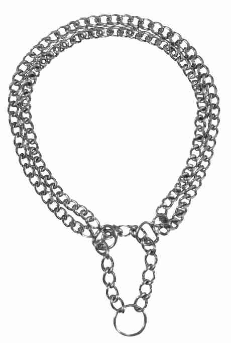 TRIXIE 2242 Chrom Metall Medium Hund Kettenhalsband