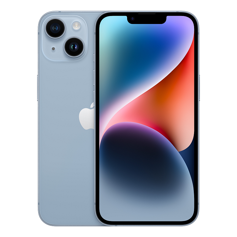 Apple iPhone 14 Plus 17 cm (6.7") Dual-SIM iOS 17 5G 128 GB Blau
