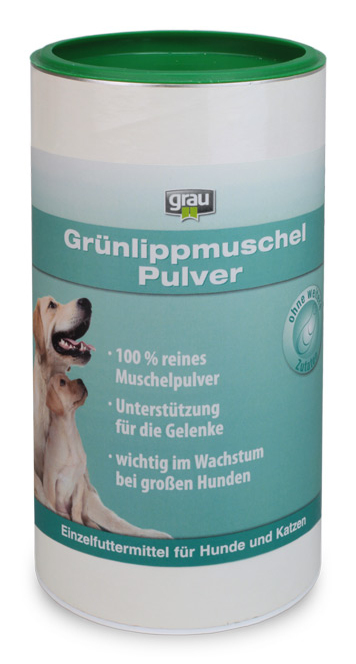 Grau 1184 Mineralstoff für Haustiere 500 g Knochenbehandlung, Zahnpflege