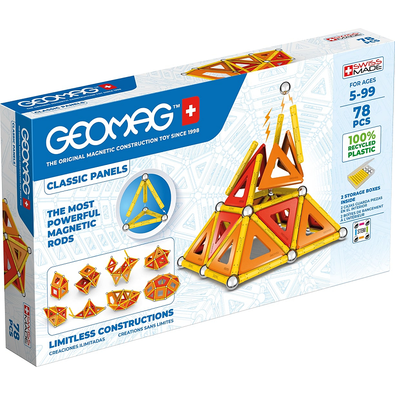Geomag Classic GM472 Entspannungsspielzeg Neodym-Magnet-Spielzeug