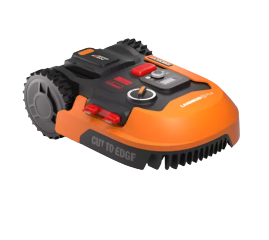 WORX WR167E Rasenmäher Rasenmähroboter Akku Schwarz, Orange