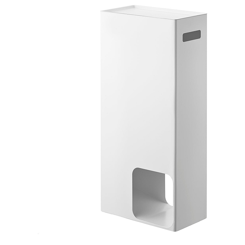 Yamazaki YA03455 Toilettenrollenhalter Bodenstehend Weiß
