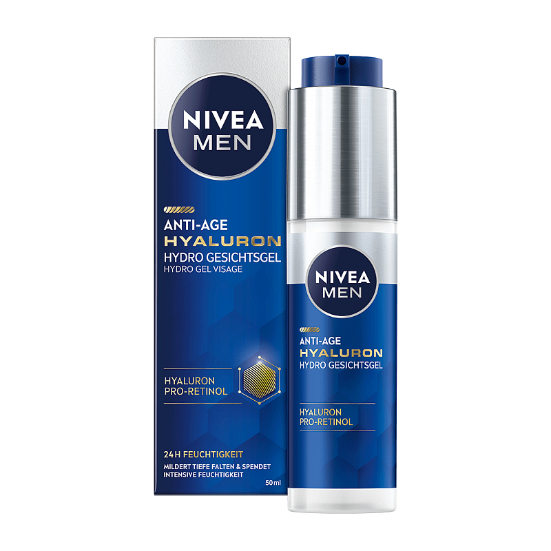 NIVEA Men Anti-Age Hyaluron Hydro Gesichtsgel 50 ml