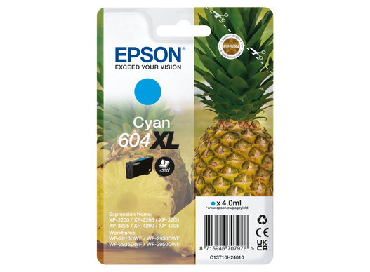 Epson 604XL Druckerpatrone 1 Stück(e) Original Hohe (XL-) Ausbeute Cyan