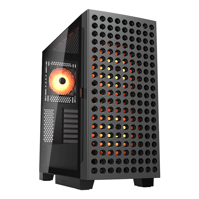 COUGAR Gehäuse Midi-Tower, Airface ECO, ARGB, Schwarz