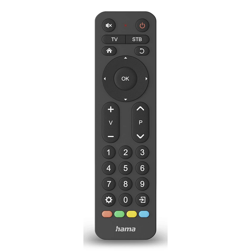 Hama 00221056 Fernbedienung IR Wireless TV Drucktasten
