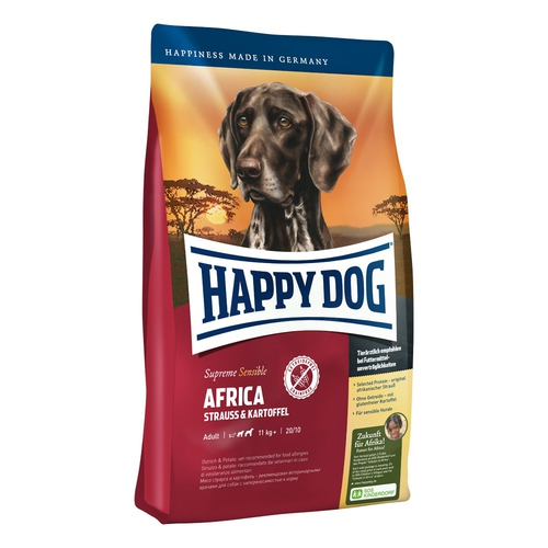 Happy Dog Africa 4kg Adult Apfel, Strauß, Gemüse